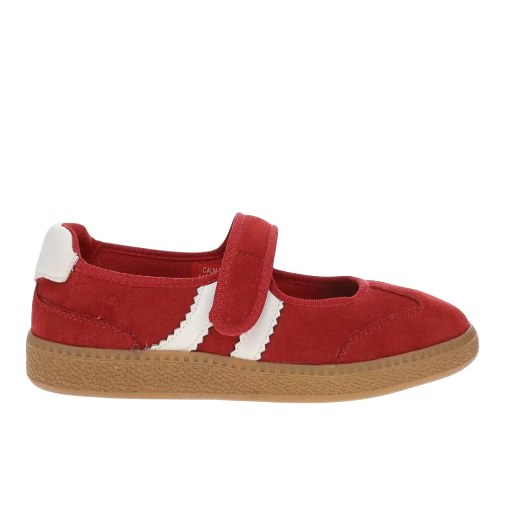 Corkys Womens Calm Down Mary Jane Flats Casual - Red