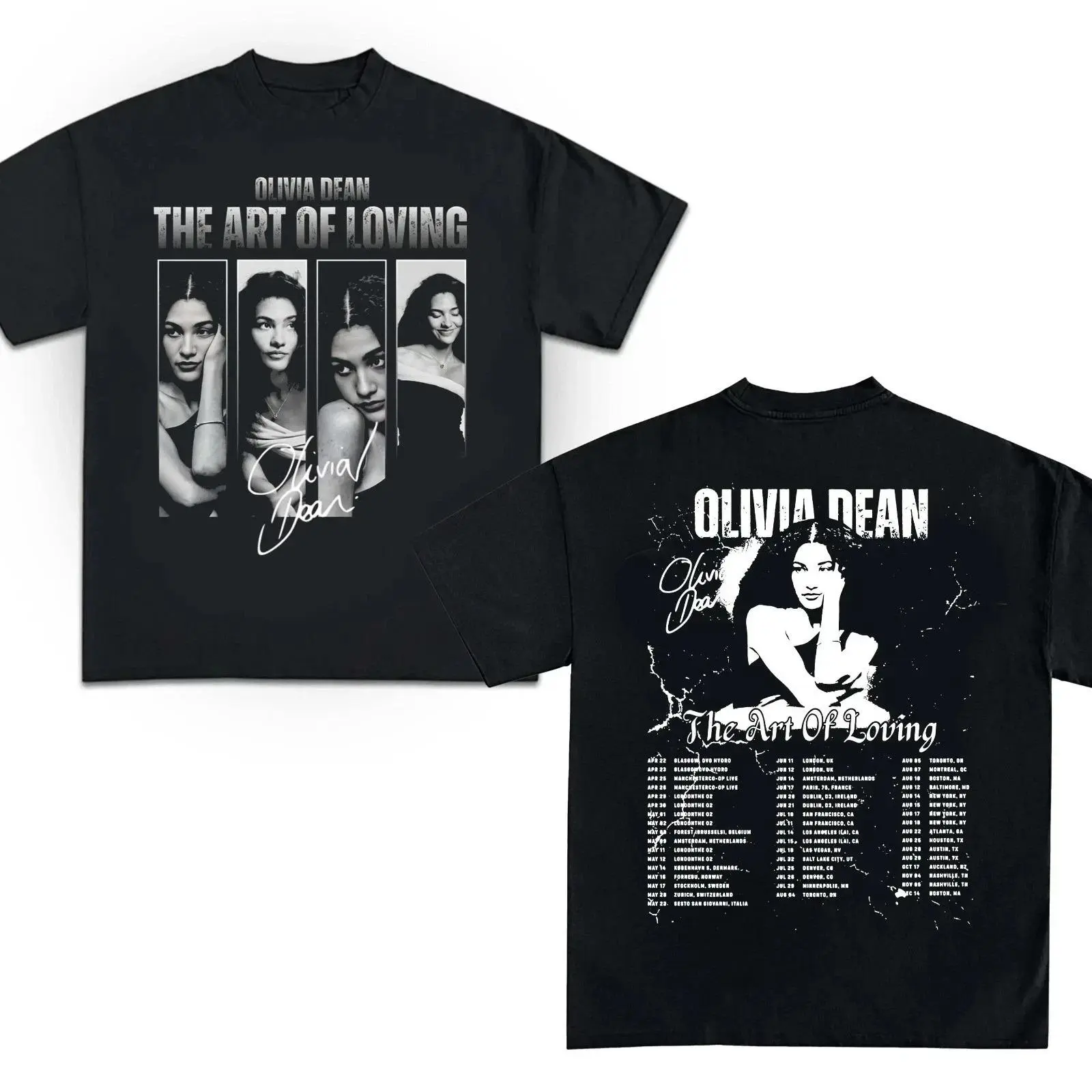 Olivia Dean Tour 2026 T-shirt