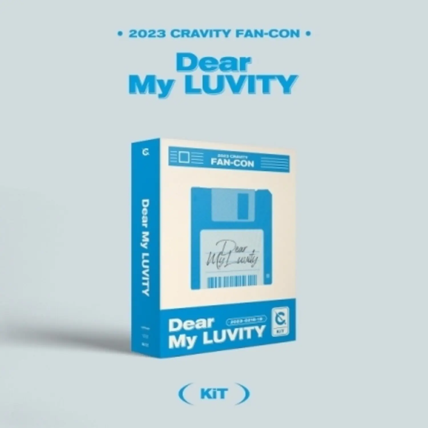 Cravity - Dear My Luvity - 2023 Cravity Fan Con - Air Kit incl. 90pg Photobook, 9pc Photocard, 9pc ID Card Set + Folded Poster  [DISCLESS DIGITAL] Photo Book, Photos, Poster, Asia - Import