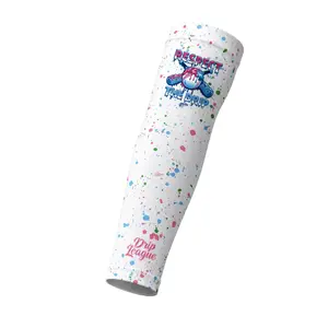 Respect the drip! Arm sleeve- white