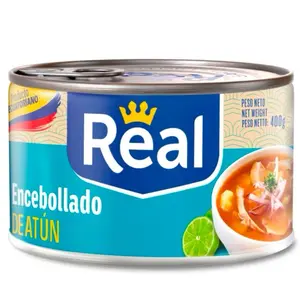 Real Encebollado de Atún 400g - Ecuadorian Traditional Fish Soup in Can