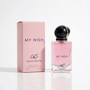 Genie Collection My Wish - 0.85oz (25ml) Women's Eau de Parfum Bright Floral Fragrance with Bergamot Orange Blossom Tuberose Jasmine Vanilla Musk, Elegant Signature Scent.