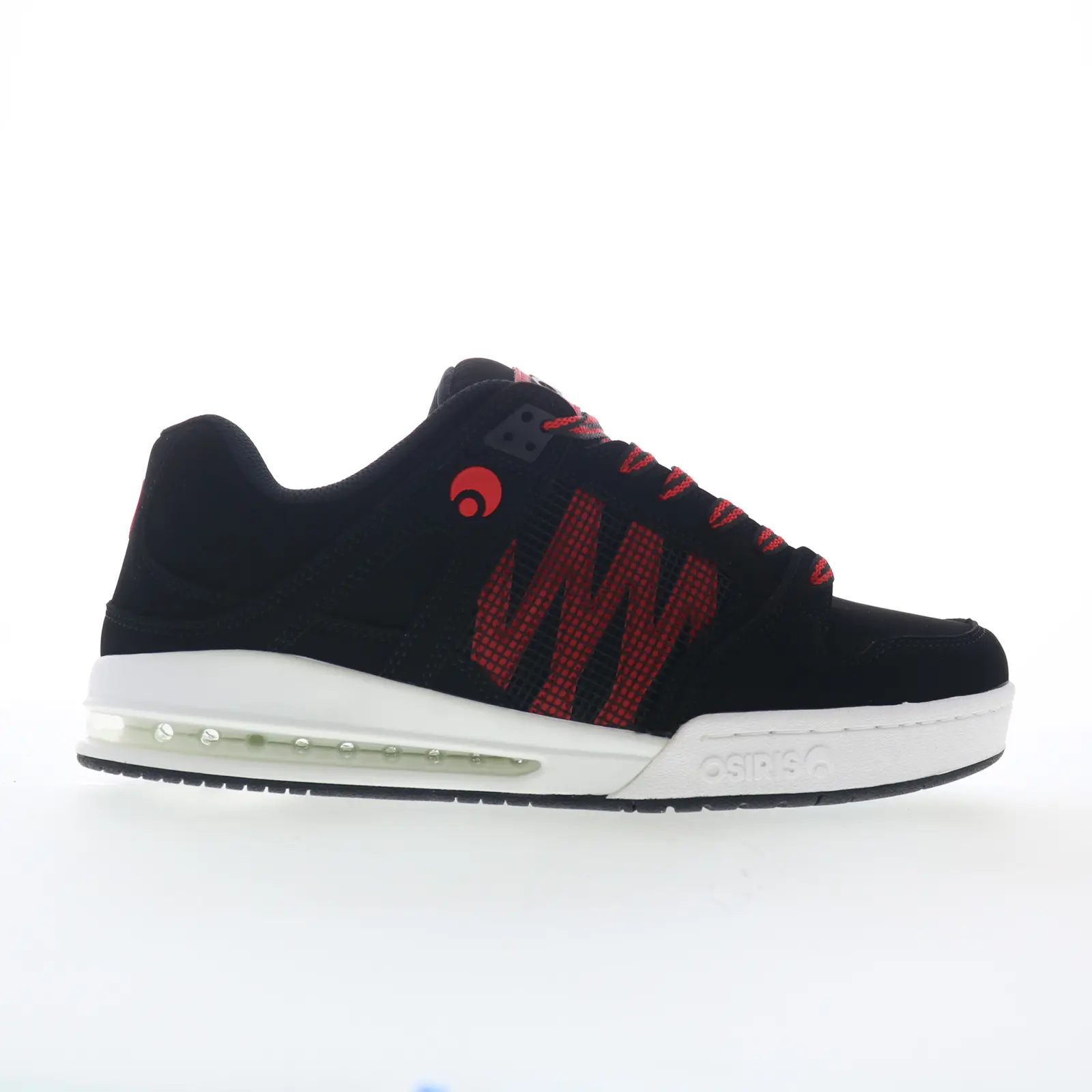 Osiris Pixel 1196 146 Mens Black Synthetic Skate Inspired Sneakers Shoes
