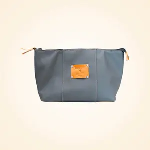 Travel Bag | Pingree Detroit Leather Grooming Makeup Bag with Water-Resistant Interior - Makeup Organizer Bag Handmade in USA