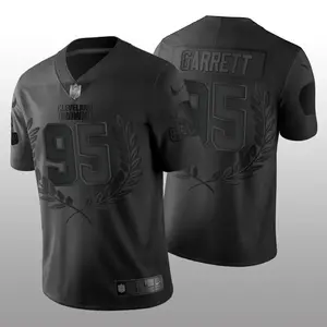 Cleveland Browns Myles Garrett Black Jersey, Myles Garrett #95 Black Football Jersey Unisex Athletic Fan Shirt Game Day Sports Apparel