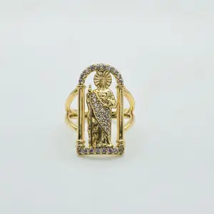 San Judas Unisex Waterproof Ring - Perfect for Everyday Wear
