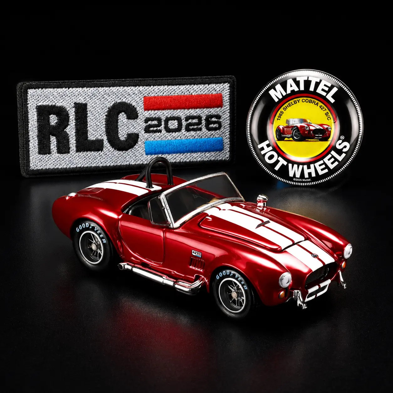 Hot Wheels RLC Exclusive 1965 Shelby Cobra 427 S/C 1:64 Scale Toy Car, New Sealed, Ready to Ship