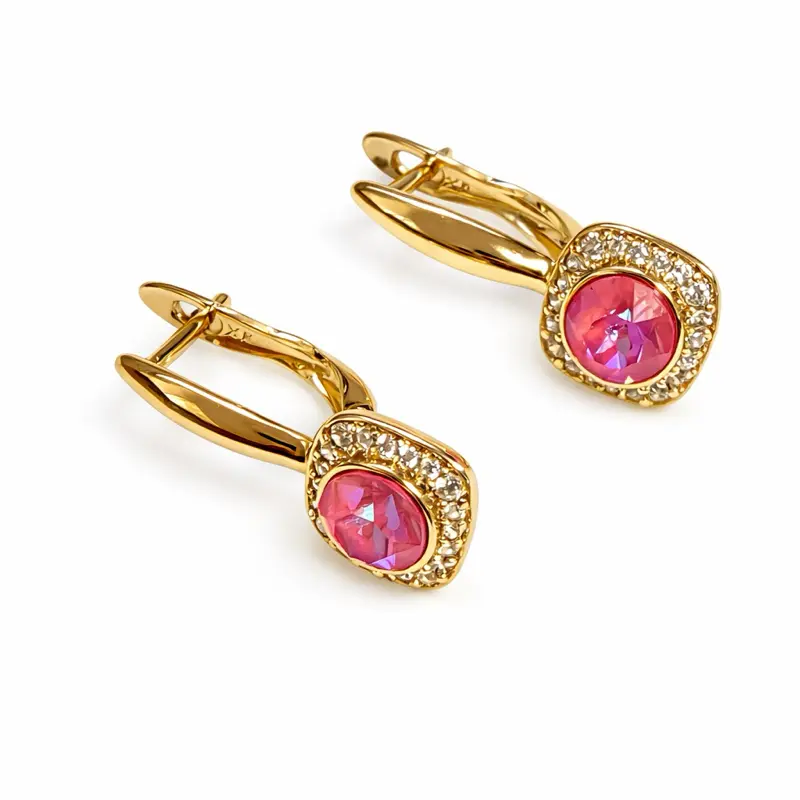 Pink earrings for every day wear Pink earrings for every day wear