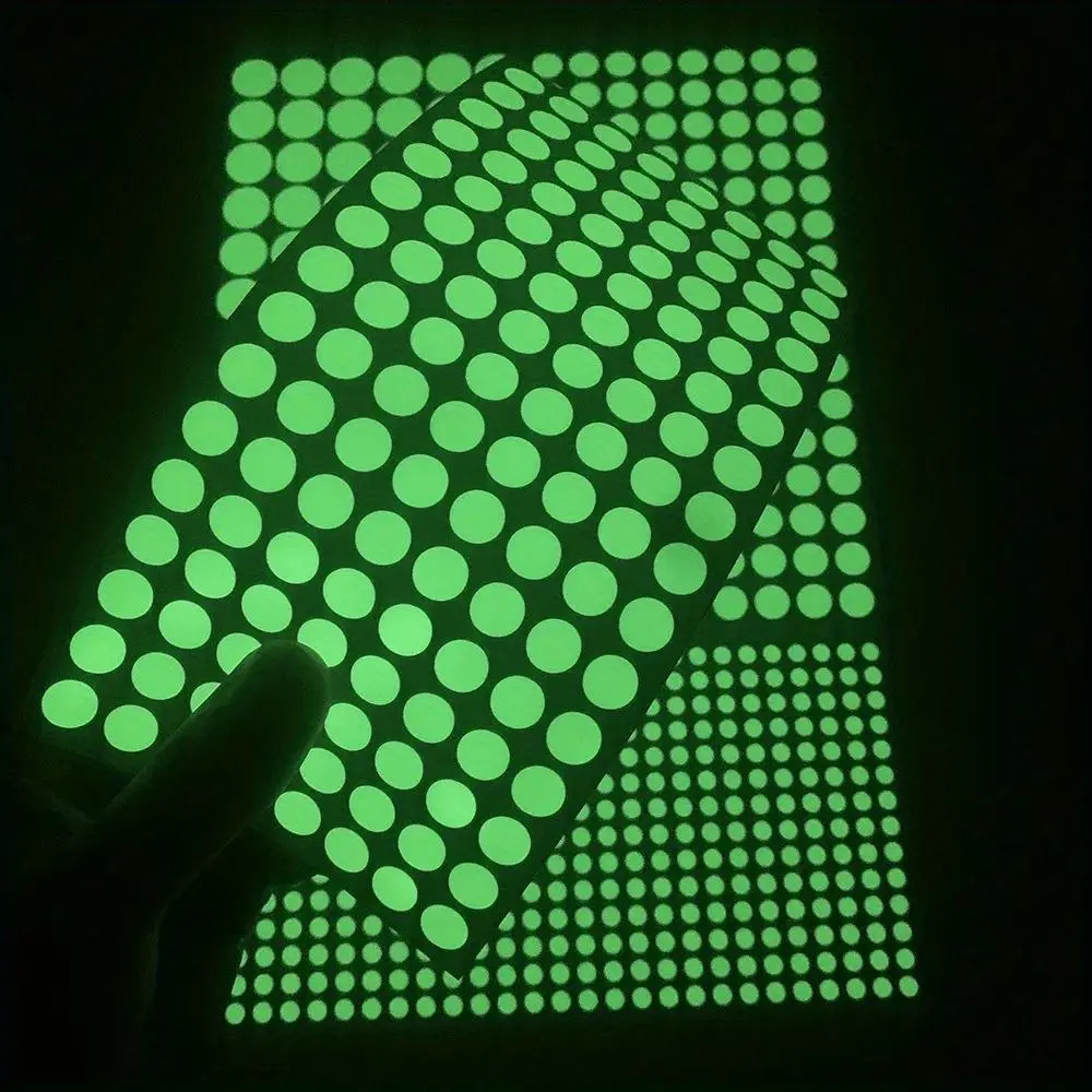 784Pcs Luminous Dots Wall Stickers Fluorescent Home Children's Room Wall DIY Self-adhesive Decorative Glow In The Dark Stickers