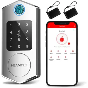 Door Lock,Deadbolts with Touchscreen for Front Door,Bluetooth Deadbolt with App,Auto Lock