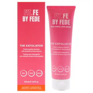 The Exfoliator Facial Peeling Cleanser by Fit.Fe By Fede for Women - 3.4 oz Cleanser