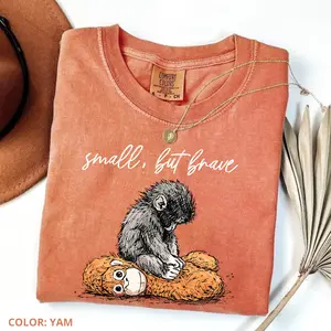 Comfort Colors Punch Baby Monkey T-Shirt, Dear Punch Shirt, Punch Monkey T-Shirt, Viral Baby Monkey Meme Shirt, Emotional Plush Toy Tee Cotton Fabric