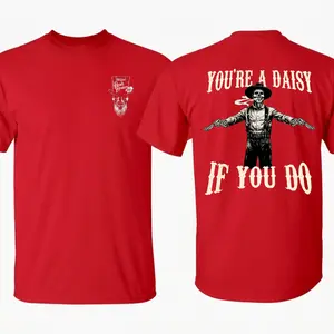 "You're A Daisy" Doc Holliday T-Shirt,Tactical Apparel ,Full Colour T-Shirt,90s Vintage,Perfect for Fans Classic American Style,Gift For Dad