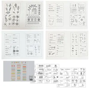 2026 New Embroidery Stitch Kit with Complete Tool Set and Teaching Tutorial, Portable Full Scene Embroidery for Beginners and Hobbyists