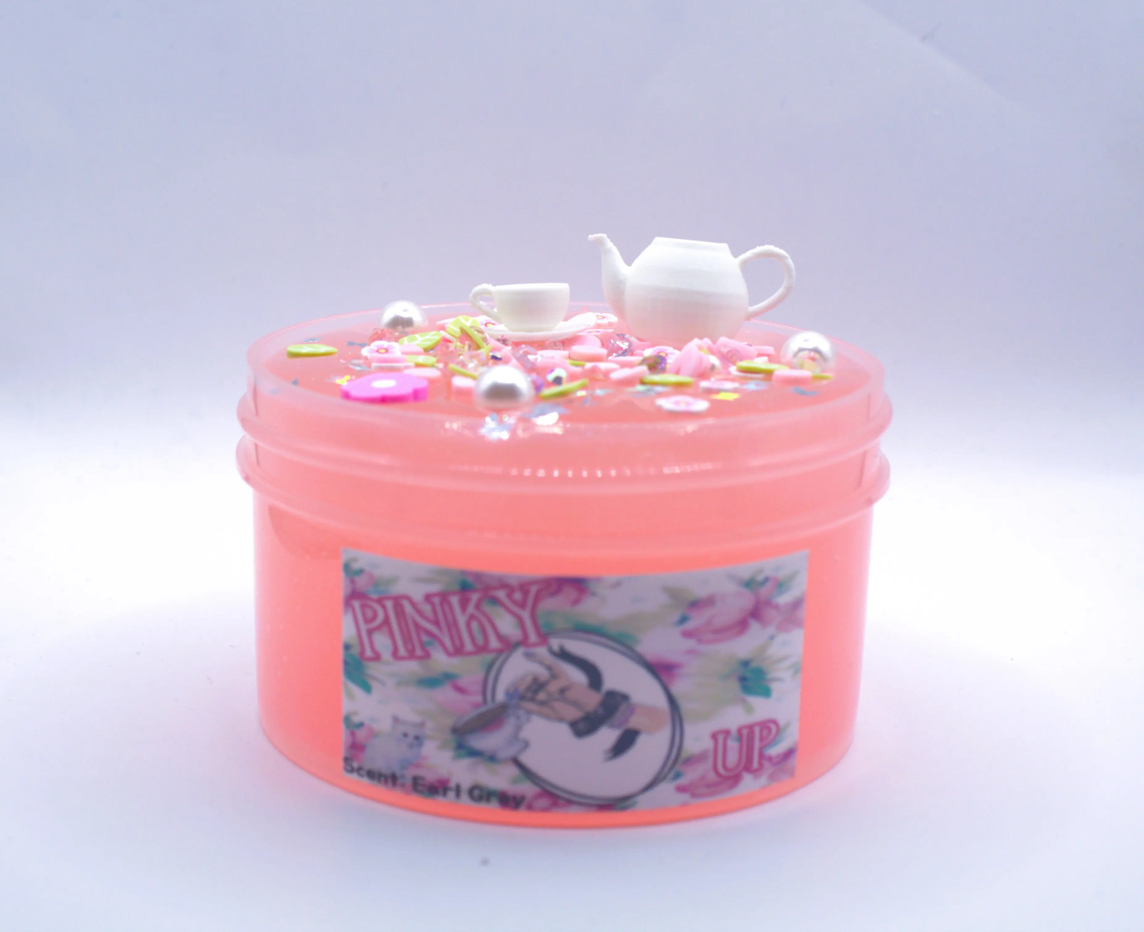 Pinky Up Jelly Slime ~ Tea Party ~ Scented ~ Sensory Play ~