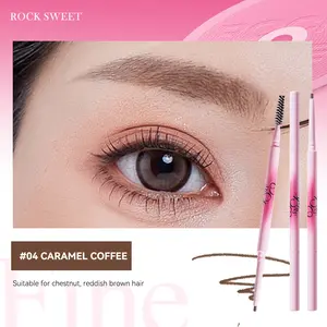 Rock Sweet Ultra-Fine Smooth Eyebrow Pencil, Waterproof Long-Lasting Natural Look, Precise Tip for Flawless Brows, Precisely Sculpted Brows, Perfect Gift Idea