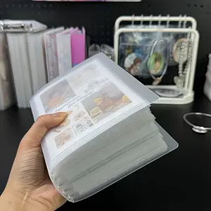 Large Capacity 30/110 Card Holder Binder, Idol Game Collection Storage, Dustproof Crease-Resistant Lost Prevention Folder