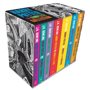 Harry Potter Hardcover Novel Set - Adult Edition Product Bundle, Released on October 15, 2018, Hardcover Set Novel