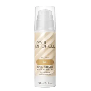 Twirl Around Cream - Serum, Frizz Control, Touchable Hold, For Curly + Wavy Hair, 5.1 fl. oz Haircare leave-in lightweight curl gel Girls Creme for Curly Hair Anti-Frizz Defining Gel formula
