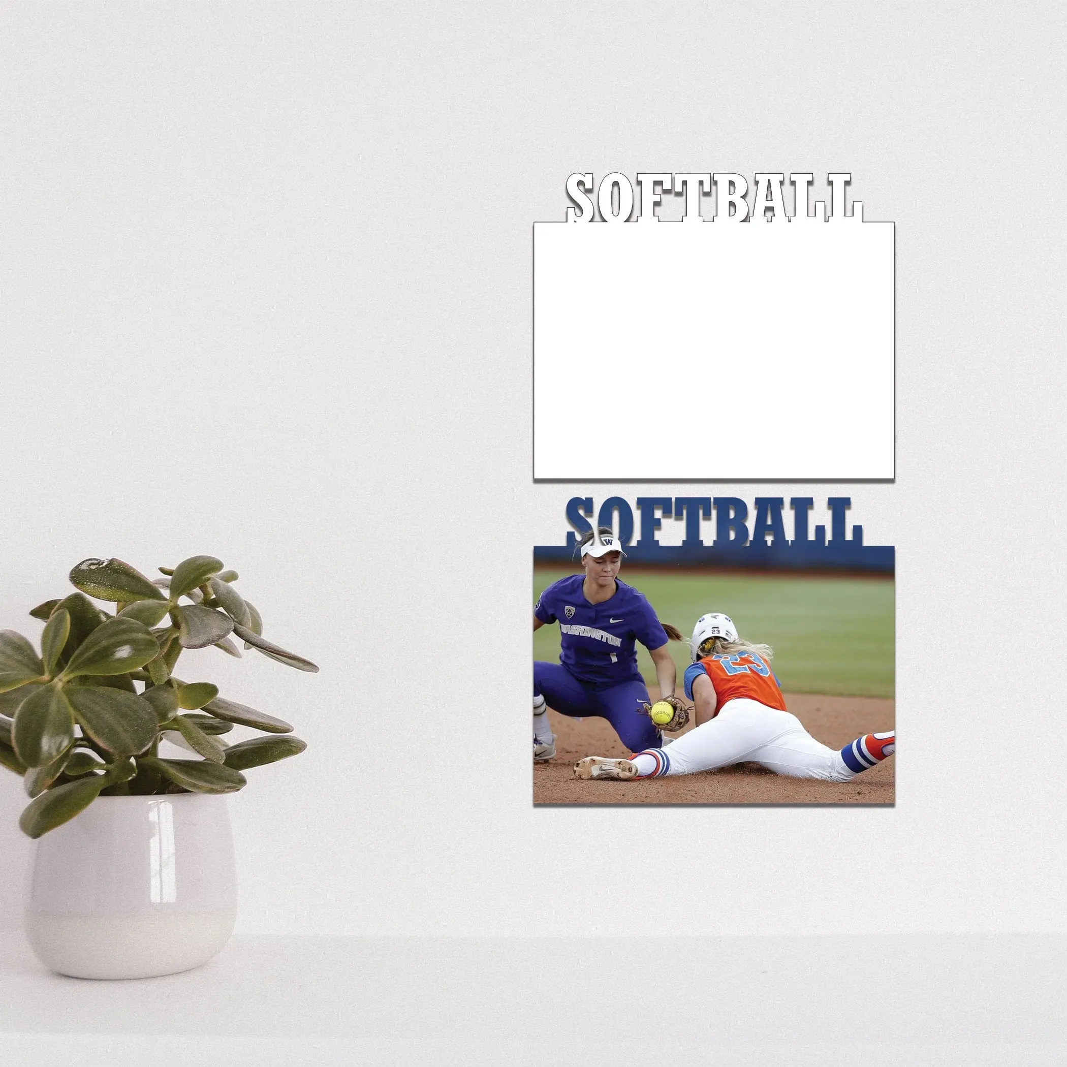 Softball Sublimation Blanks - Photo Sublimation Blanks for Softball 5x7