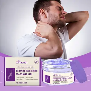 Ximonth Soothing Repair Body Gel, Daily Massage Gel for Neck, Shoulder, Waist, Back & Knee, Suitable for Men, Women and the Whole Family