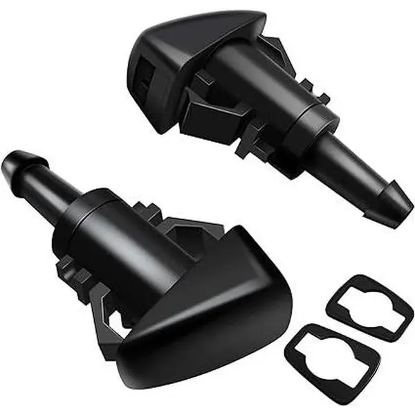 Front Windshield Washer Spray Nozzles – 2 Pack, Adjustable, Easy Install