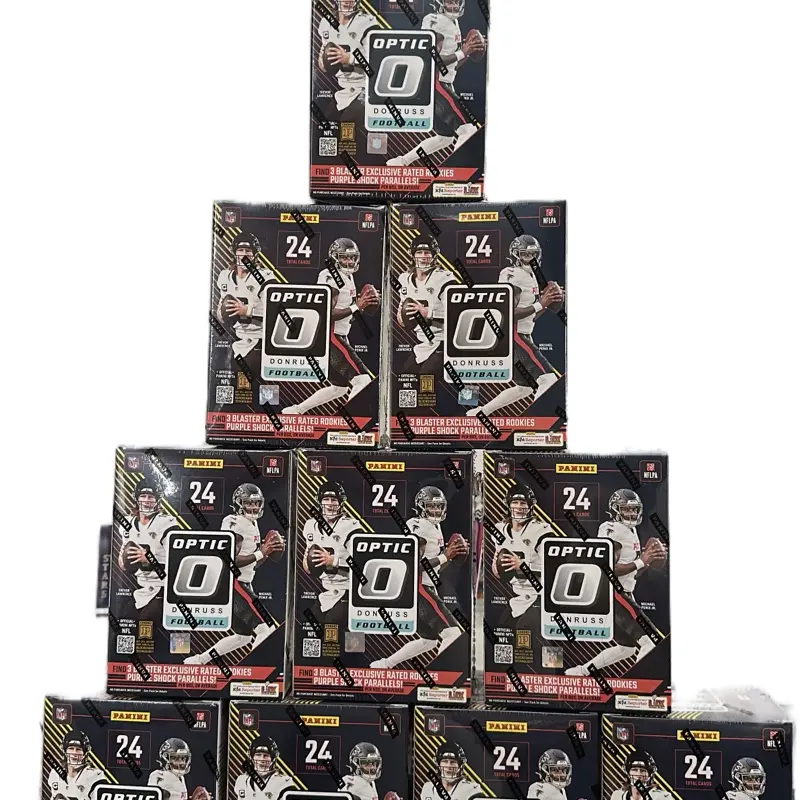 Optic 2024 (2) Mega Box (1) Blaster PYT Event - 50% Proceeds for Homeless - Guaranteed Constellation Packs - Collectible Trading Card Game