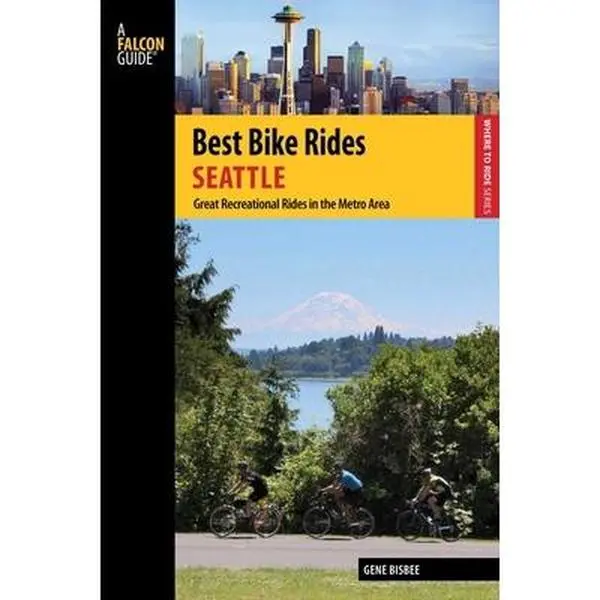 Used Soft Cover Book - Best Bike Rides Seattle by Gene Bisbee - English, Ideal for Bike Paths, Rail Trails, Road Rides & Afternoon Outings