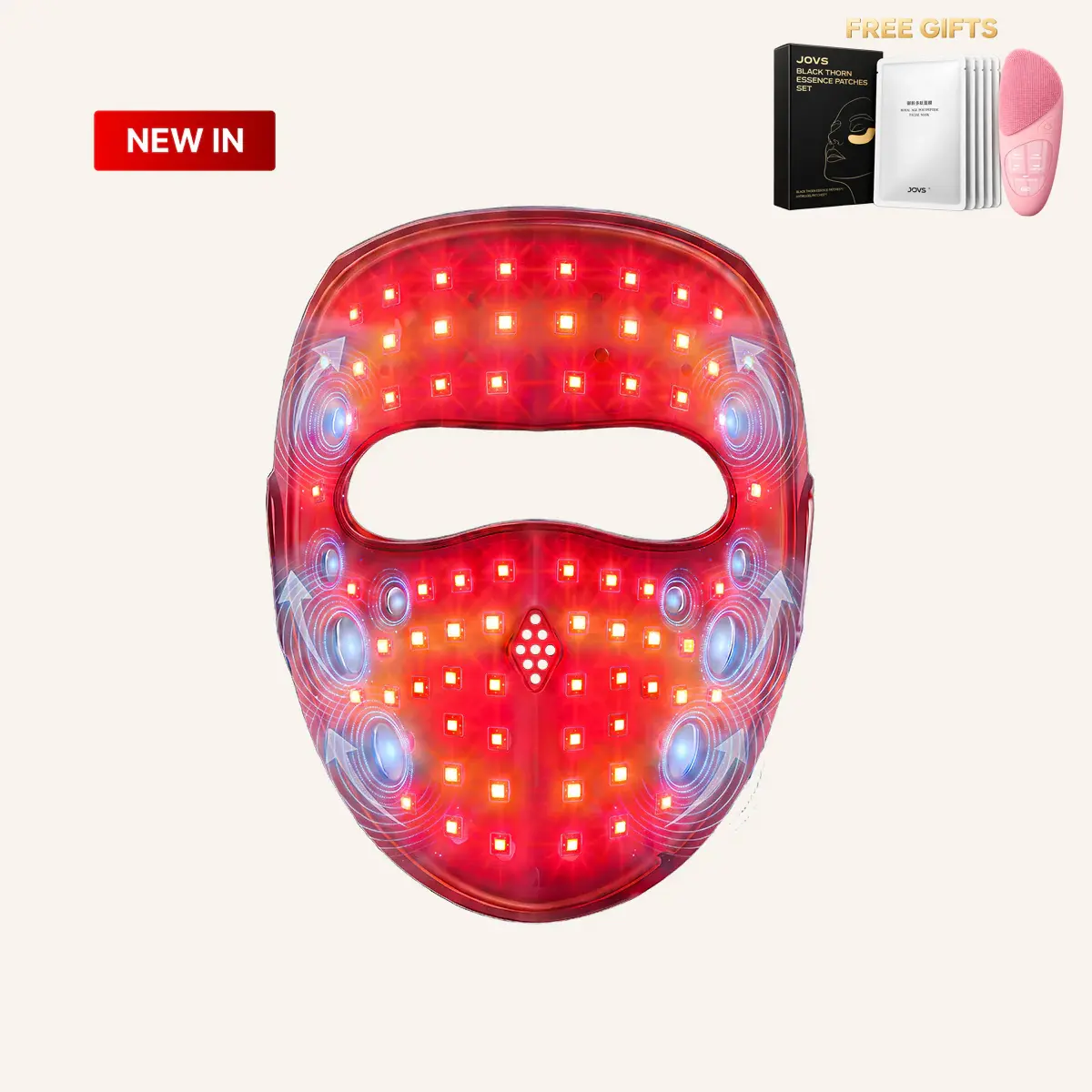 【live】JOVS 6D Laser-EMS Anti-Aging Therapy Facial Mask,techvibes