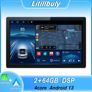 Car Stereo for Jeep Dodge 2017-2018 touch screen has Android Auto Wireless Carplay, Bluetooth WIFI supports GPS Navigation