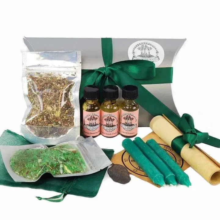 Wealth & Prosperity Spell Kit for Money, Abundance & Financial Success
