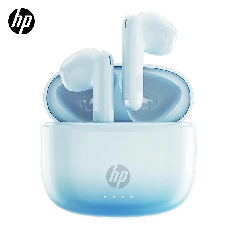 HP Wireless Earbuds, Semi-in-ear Design Noise Cancelling Headphones, Stereo Bass Earphones, IPX4 Waterproof Sports Earphones