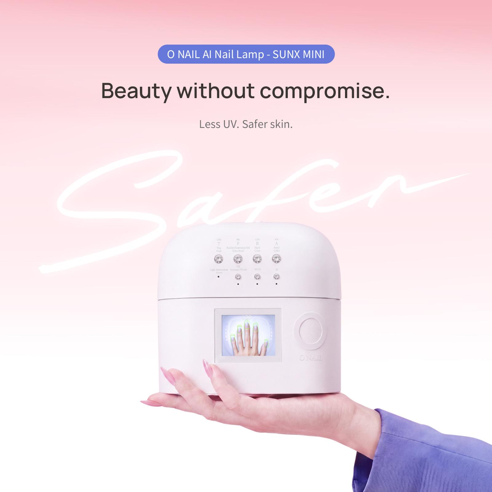 O Nail SUNX Mini UV LED Nail Lamp – Compact Gel Nail Dryer for Home DIY Manicure, Beginner Friendly Portable Gel Light (Plug-in) O Nail SUNX Mini UV LED Nail Lamp – Compact Gel Nail Dryer for Home DIY Manicure, Beginner Friendly Portable Gel Light (Plug-in)