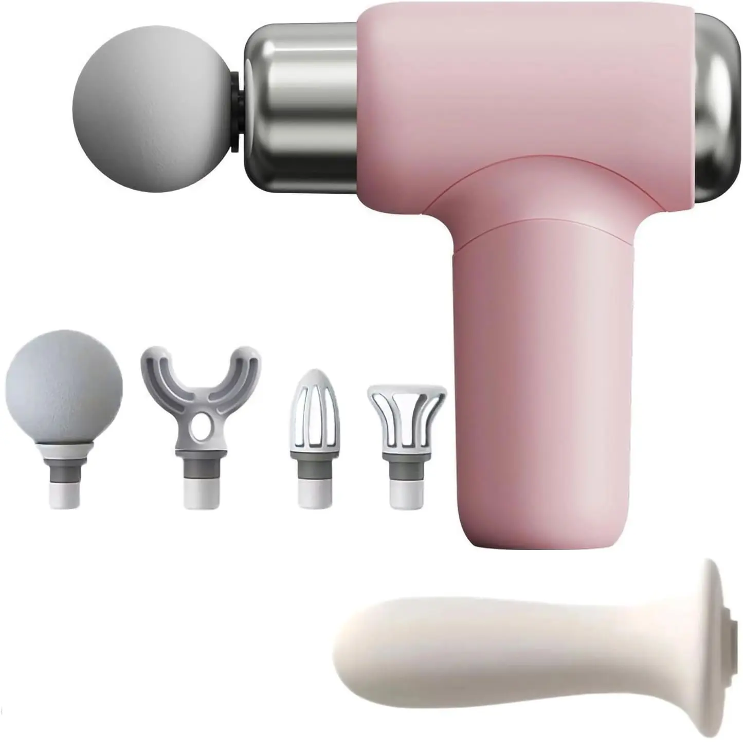 lomi vibrating massager Lomi Mini Cordless Percussion Gun Massager - 3 Interchangeable Heads -  Black