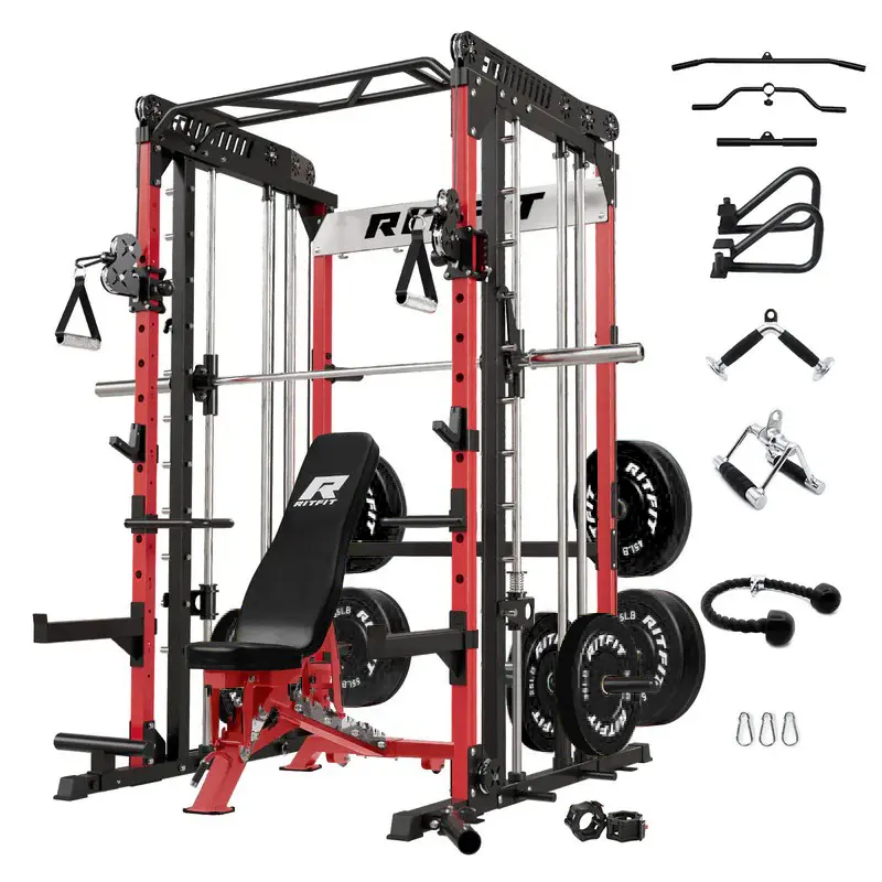 Red package(Bench and 370LB Black Plates included)