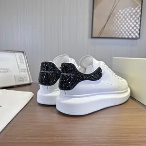 Alexander McQueen sneakers for men Cowhide Leather Casual