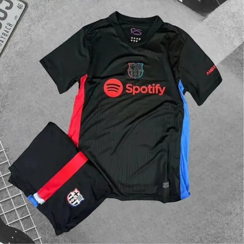 Barcelona FC Away Kit 24/25 - Premium Polyester Fabric