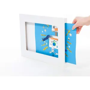 Single 's Art Frame, 9 x 12'', an award-winning slot sided picture frame for   display of 2D and  's artwork