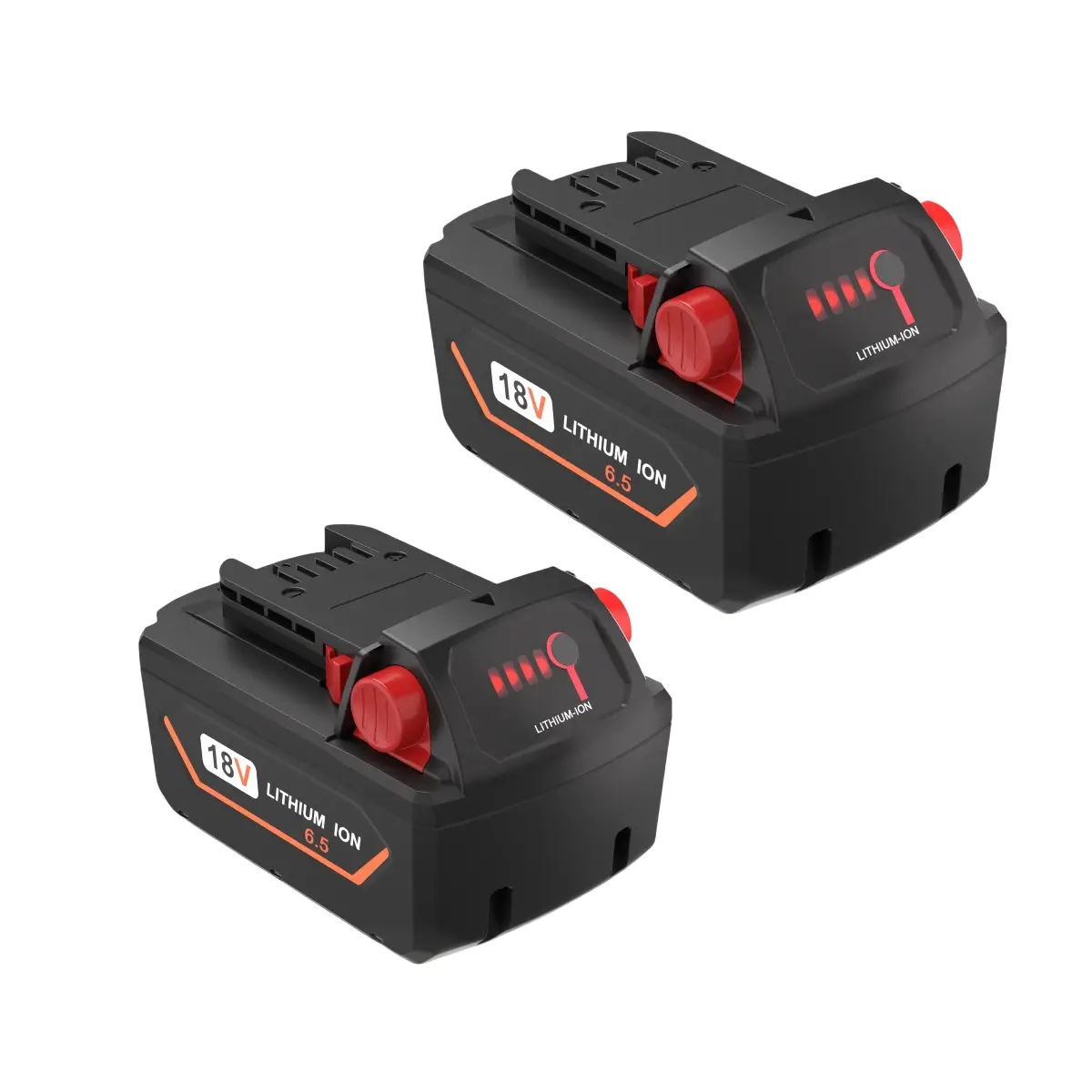 6.5Ah 18V Replacement Battery for Milwaukee ΛΛ18 Battery, Lithium Battery Compatible with Milvvaukee ΛΛ18 18V 48-11-1815, 48-11-1820, 48-11-1840, 48-1
