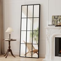 Rectangular Mirror-black