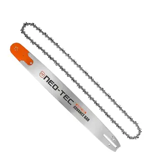 NEO-TEC 24 Inch Laminated Chainsaw Guide Bar Saw Chain Combo 3/8 Pitch 0.058 Chain Gauge 84DL for Oregon 248RNDD009 Fit for Husqvarna 372XP G372XP NH872 Power Tool