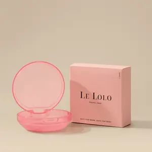 Le Lolo Nipple Shield Travel Case - Durable Washable Plastic  Women Universal Cosmetic