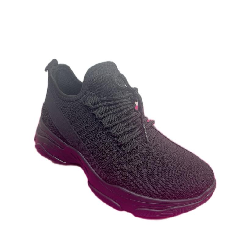 1930 Sporty Rhinestone Glitter Round Toe Sneakers for Women - Neon Yellow All Seasons Runner Sports Shoes for Casual Running & Training Athletic Trainer Footwear Girl Closed