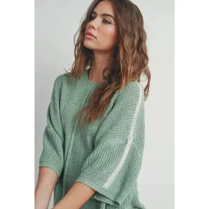 Andi Sage Knit Sweater Andi Sage Knit Sweater