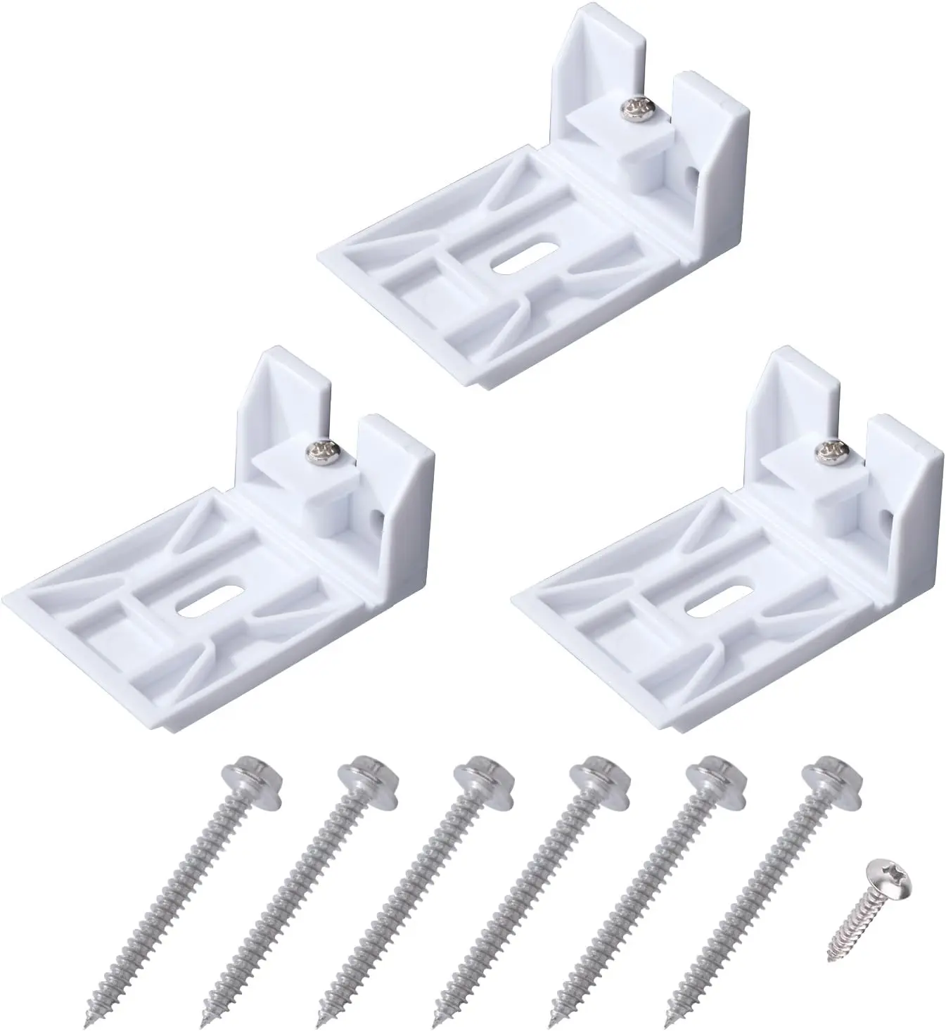 3/4" Blinds Shade Bracket for Duette Bracketm-3pack| Blind Mounting Bracket for, Cellular, Duette, Applause Shades