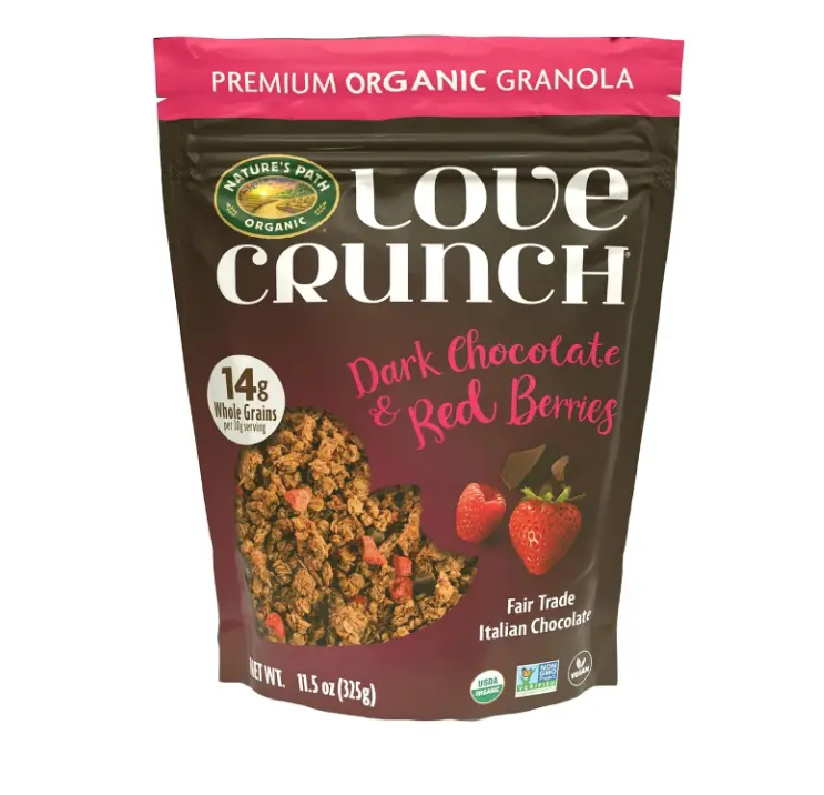 Love Crunch Dark Chocolate & Red Berries Granola, 11.5 oz (Pack of 1)