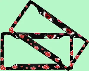 Anime Logo License Plate Frame with Accessories – FASTSHIPPING