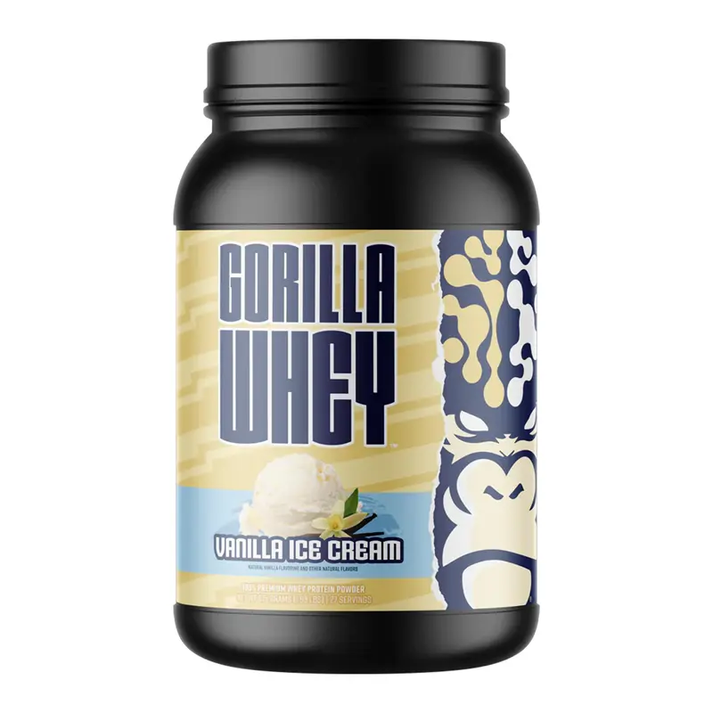 Gorilla Mode Premium Whey Protein - Whey Protein Isolate & Concentrate - Protein Powder for Post Workout Recovery & Meal Replacement (30 Servings)