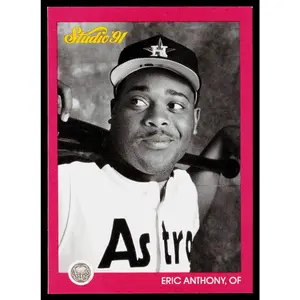 Eric Anthony 1991 Studio #171 Houston Astros