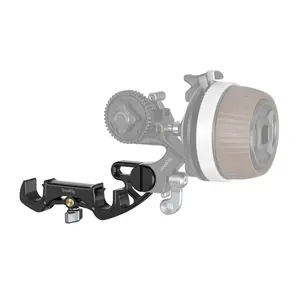 SmallRig Quick Release 15mm Rod Clamp for Follow Focus, Adjustable Dual Clamp Mount for Lens up to 114mm, Compatible with SmallRig F40 F60 Follow Focus - 4151